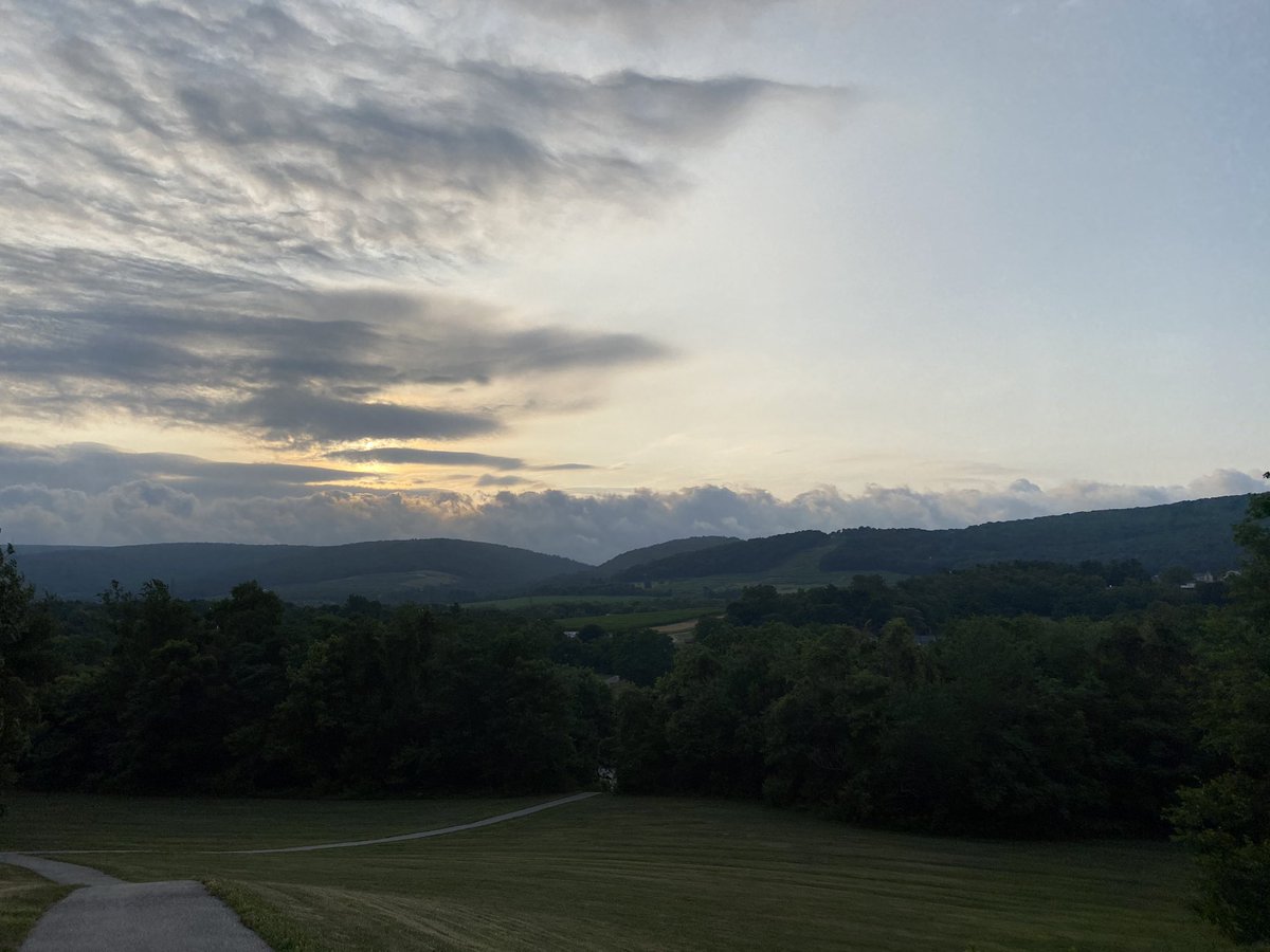 Not a bad morning view from the beautiful Smithsburg campus. #wcpsmd