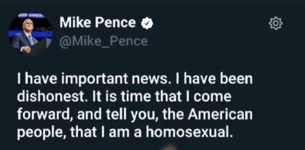 iwrapupmybones's tweet photo. Wow, so powerful! I cannot believe. Congratulations Pence! #penceisgay https://t.co/jleNN6EprE