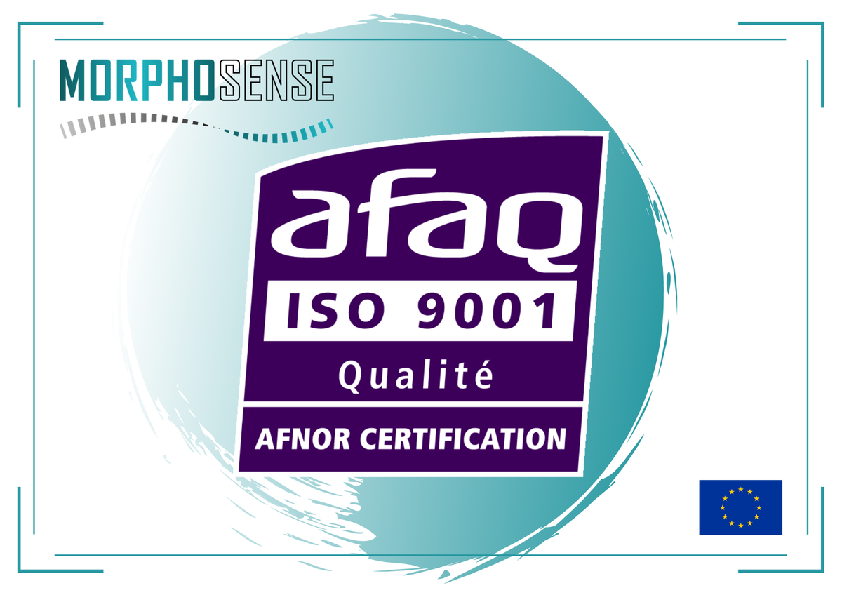 morphosense's tweet photo. We are proud to announce that Morphosense has officially been approved for ISO9001 certification by the renowned auditing organization AFNOR, which is a pretty significant milestone in our growth plan.#certification #ISO9001 #innovation #congretulation #afnorcertification #afnor https://t.co/RNSK6skmqK