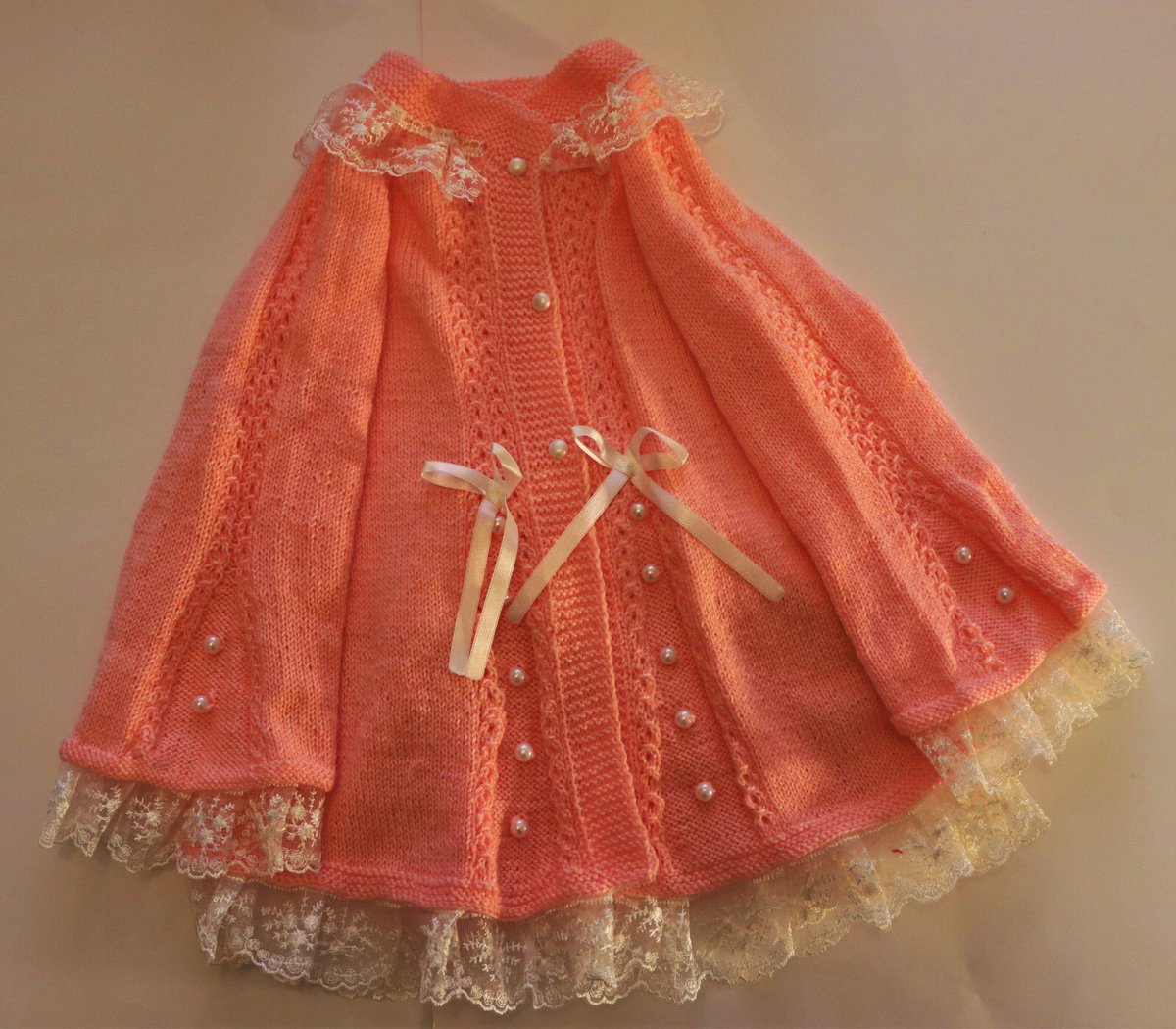 sevimshandarts2's tweet photo. #baby #girl #gift #cardigan #etsy @Etsy #craft #MadameCoco #ladies #dising #pink #lace #ribbon #hamdmade https://t.co/gNpFrsbfdT