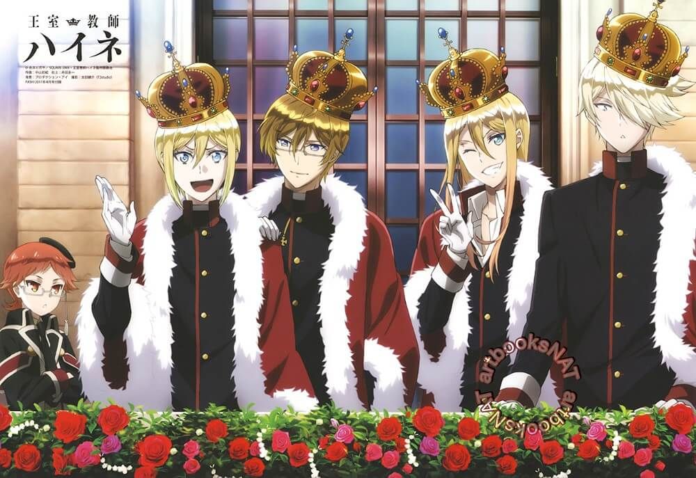 GG40400495's tweet photo. Ep.8 #แนะนําอนิเมะ 
👑The Royal Tutor ศาสตราจารย์หน้าตายกับเจ้าชายวัยป่วน🔥 10/10
ขอแนะนำบันเทิงสมองดีเจ้าชายแต่ล่ะองค์หล่อมากก คือเจ้าชายต้องเรียนกับครูเพื่อเป็นราชา ต้องมาแข่งขันกันว่าใครจะได้เป็นราชาอันนี้ยังมีแค่ภาค1อยู่เลยแต่ม��แนวโน้มจะมีภาค2นะ✨
#บันเทิงสมองคลายเคลียด https://t.co/iykG332xFN