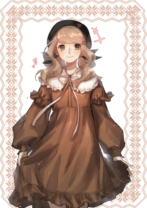 I feel the need to address this with the rise of virtual personalities on twt / in general, but the girl on my icon and header is not me, and she's not my persona!

Meet my baby girl OC, Lyra ?✨?✨ 