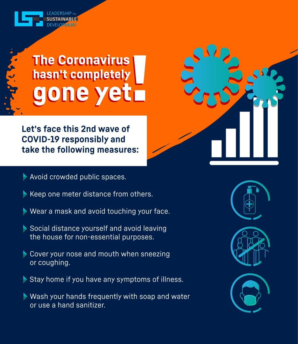 LSD_NGO's tweet photo. بعض التدابير الوقائية للحفاظ على سلامتنا وسلامة الآخرين

Here are a few safety measures to protect other people and yourself from risks of covid-19!

#LSD_NGO #COVID19 #coronavirus #NGO https://t.co/gXaIOiPwdB