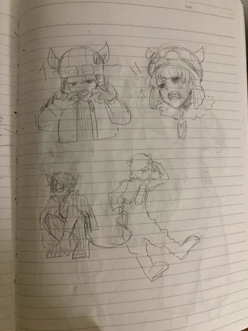 デジタルを描く時間が!!!ありません!!!たすけて!!!(大声) 