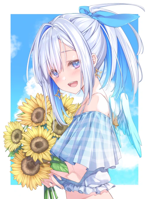 おしお先生の描かれた夏服が可愛くて
つい手を出しました

 #かなたーと 