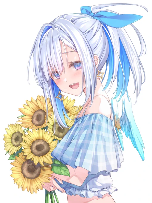 おしお先生の描かれた夏服が可愛くて
つい手を出しました

 #かなたーと 