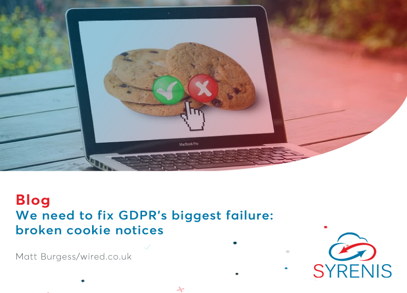 KudosDataLtd's tweet photo. Do you allow #websites to collect your data through cookies?

If not, you could still be letting a few slip between the cracks.

Talking more about broken cookie notices, this article urges us to look into #GDPR's biggest failure.
Discover more - https://t.co/KMBLhNvoyP https://t.co/OXo7o8K1lS