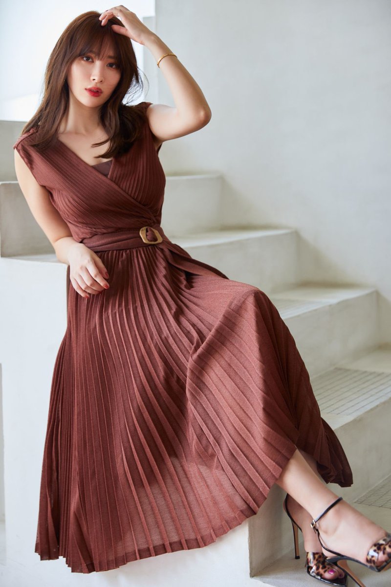 Twinkle Pleated Knit Dress// ▶︎2020.07.18(sat)7:00 p.m. 販売