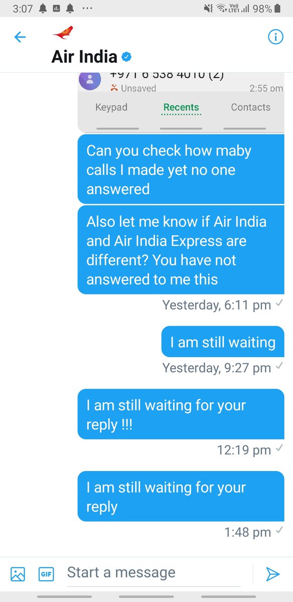 SurveNaved's tweet photo. @amargargwaits @Tapatid23 @HardeepSPuri @HardeepSPuri and @airindiain @FlyWithIX can you explain me this https://t.co/KEcsnmeUG8