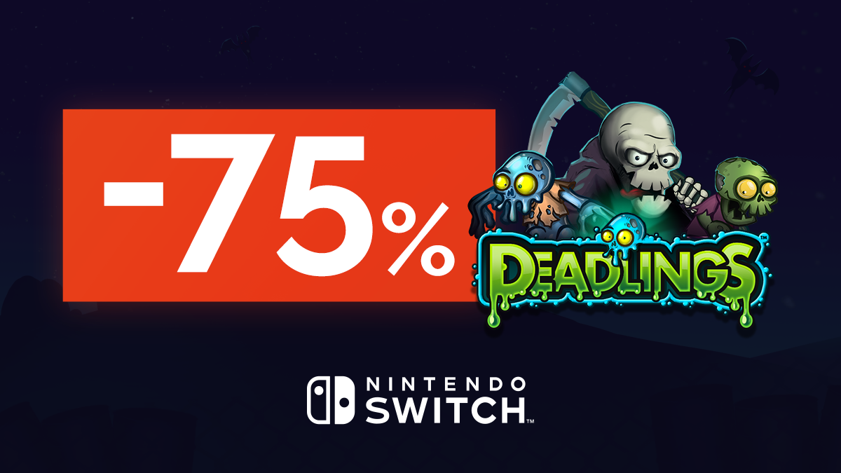 deadlingsswitch's tweet photo. 🧟 The zombie minions are still full of energy and Deadlings is now on sale! Get the game 75% off on the Nintendo game store until July 19.

Buy now: https://t.co/4Y7wBSIKvy https://t.co/RvYW0cYWeU