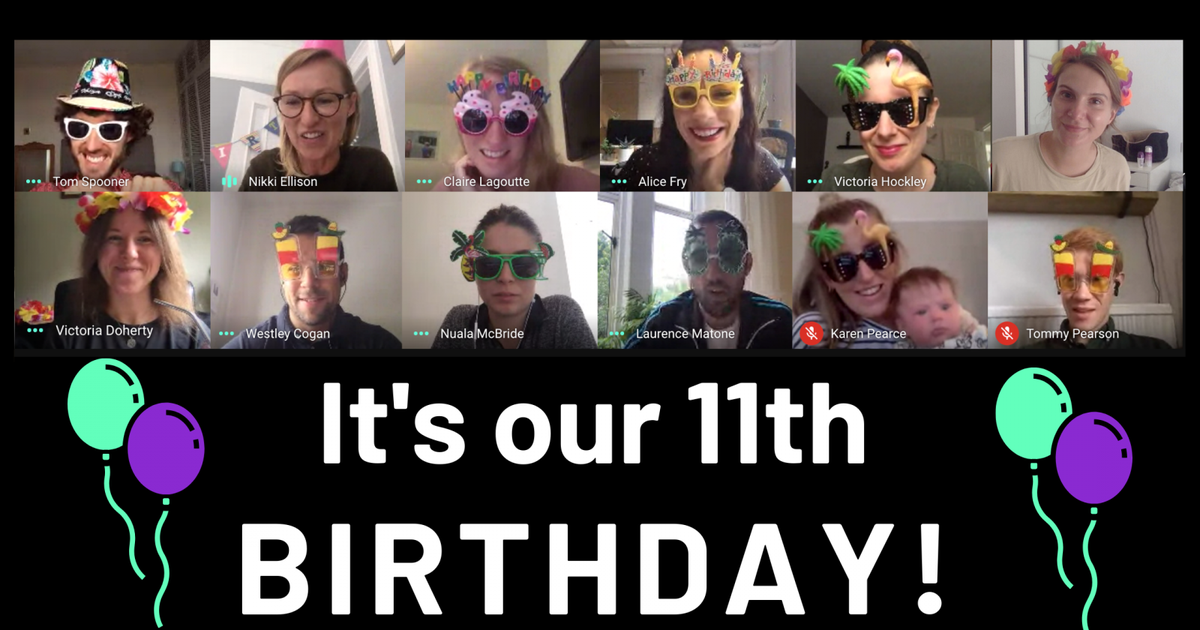 loomdigital's tweet photo. This week we've celebrating our 11th anniversary 🎉  🥳 ! We couldn't be more proud of our team &amp; how far we've come. Read all about our journey so far from our director &amp; founder @NikkieEllison: https://t.co/WLpIyTfdNQ #Bristolmarketing
#bristolbusiness https://t.co/4jkMZahO6v