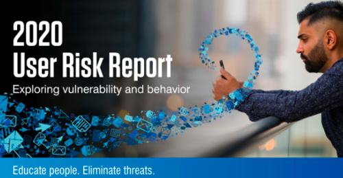 proofpoint's tweet photo. Our 2020 #UserRisk Report reveals user-awareness and knowledge gaps that, if left unrectified, could hurt your #cybersecurity posture.
Download our report now: https://t.co/9DwtxyKdO4 https://t.co/g910WtN0IE