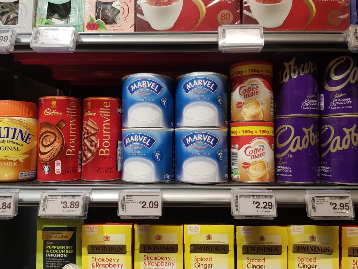 SuperValuDalkey's tweet photo. @amonsterd Andrew, sorry for the wait but we just got stocked https://t.co/bZsX4T2suu