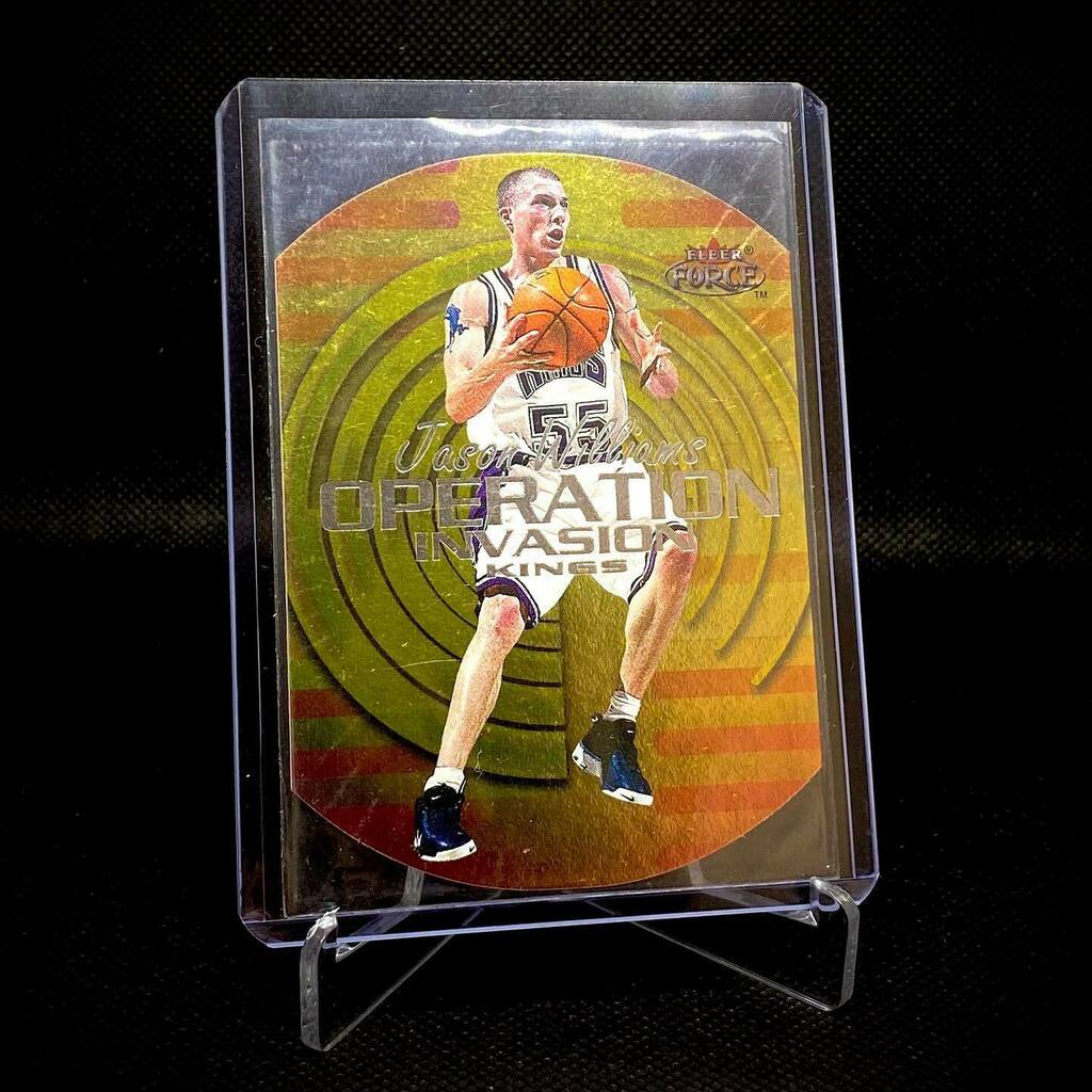 clearnbastyle's tweet photo. 1999-00 Fleer Force Operation Invasion #OI9 Jason Williams #clearnbastyle_collections #clearnbastyle_jwill #nbacards #sacramentokings #jasonwilliams #jwill #whitechocolate #whodoyoucollect
https://t.co/OaghbLKpuE https://t.co/qDADAOQxCo