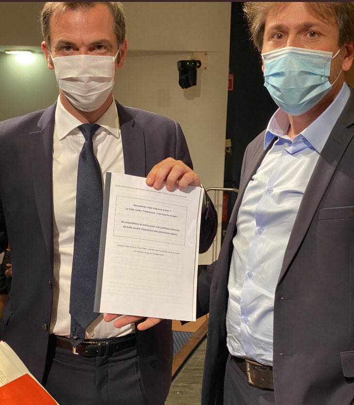 JeromeGuedj's tweet photo. 1) J’ai remis ce matin mon dernier rapport à @olivierveran et @BrigBourguignon : une feuille de route pour une politique pérenne de lutte contre l’isolement des personnes âgées. A lire ici : https://t.co/g0E9ZhTkJq https://t.co/911Nk8Xrx0