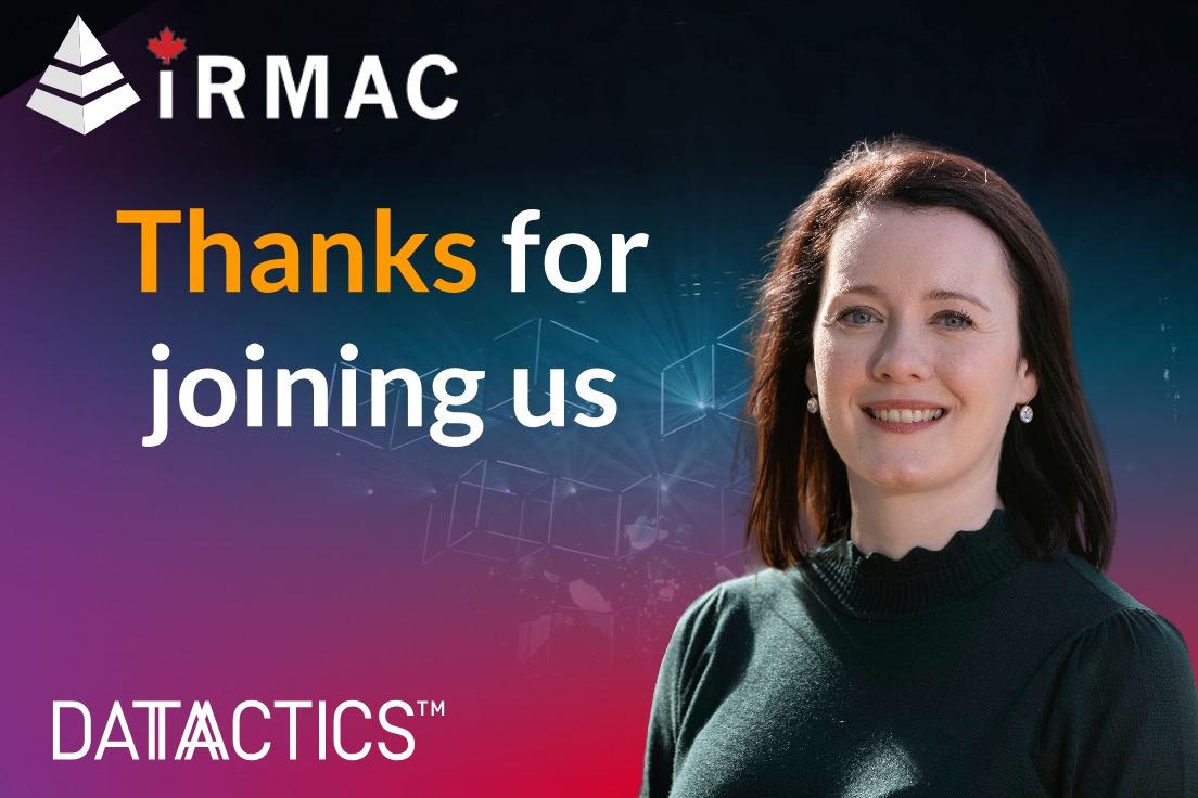 Datactics_'s tweet photo. Thanks for joining our very own Dr. Fiona Browne tonight at the #IRMAC 2020 webinar!
Thanks to Roger Vandomme for bringing some fantastic insight!
Hope you enjoyed! If you missed, you can check it out here: https://t.co/Zj1RLOqKWM
#Data #Explainability #DataQuality #AI https://t.co/izwt32GBT3