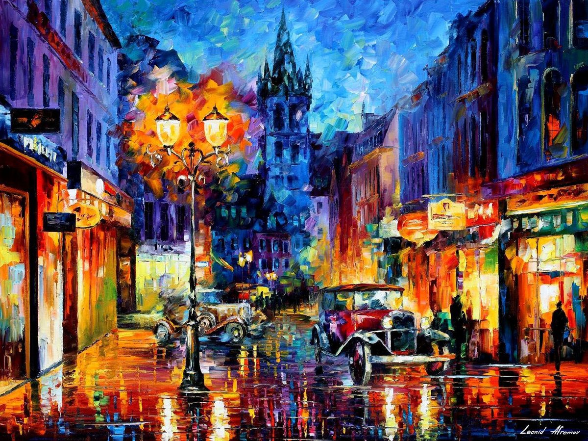 barber_ev's tweet photo. Amsterdam 1905 by Leonid Afremov https://t.co/N9lrZfxHe1 https://t.co/pQZghBXi5c