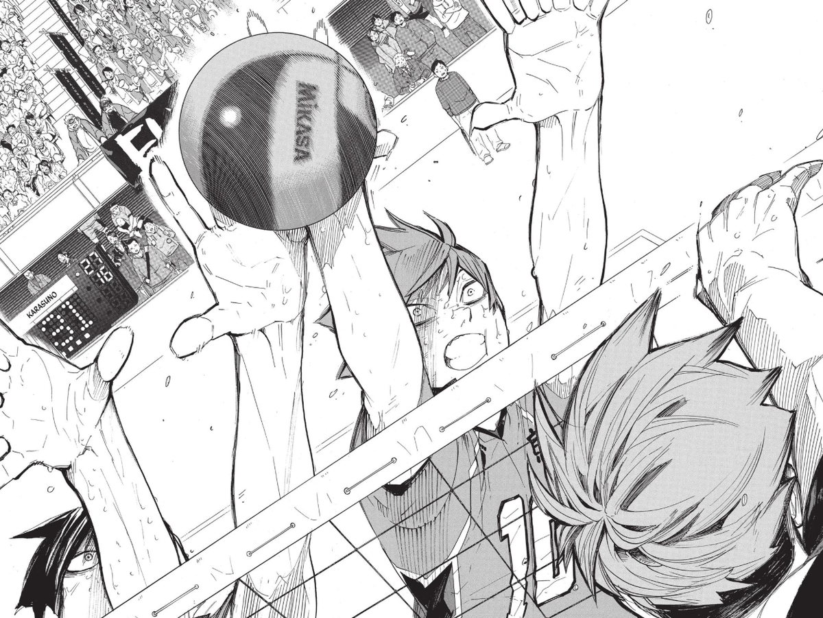 (2) The last rally, similar to Seijoh 1, is Karasuno's answer to Inarizaki's motto that yes, they need memories.The 2nd yrs didn't have anything to do in these rallies but the underlying event here is that there will be a Rematch and the 2nd-turned-3rd years will lead the team