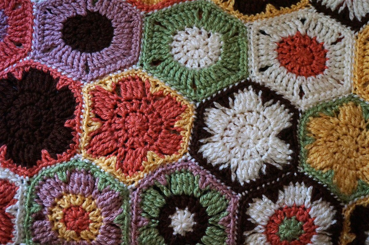 CrochetTrails's tweet image. #crochet #crochettrails #hexagon