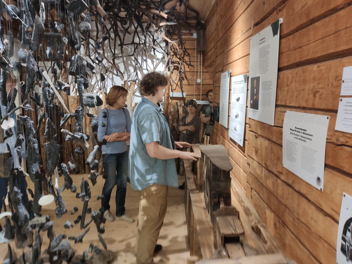 active_history's tweet photo. A new amazing fully interactive exhibition "Kirjala. Seven runes" devoted to the history of the North-West Ladoga, Kurkijoki and Lopotti hill-fort has opened in the center the Kurkijoki Local History Center. 
Welcome!
#InterActive_History #kareliacbc #Kurkijoki #Lopotti https://t.co/OVakULRG9q