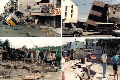 MarcWatkinsEsq's tweet photo. On this date 30 yrs ago I was at my 1st @usairforce duty station #ClarkAB, PI. I was at work in the hospital sitting down for dinner when the world began to shake.

Being from Oklahoma I'd never experienced an earthquake b4 &amp; it was a doozy: 7.7 on richter. @ItsMikeHill https://t.co/5mLxWVYWMT