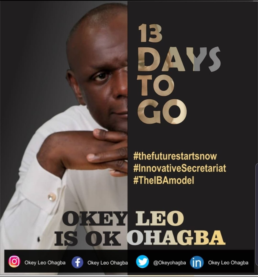 Okey_Ohagba's tweet photo. LET'S E-INNOVATE &amp; START THE FUTURE TODAY...
#thefuturestartsnow 
#InnovativeSecretariat 
#InnovativeBar https://t.co/jUiwLbwGai