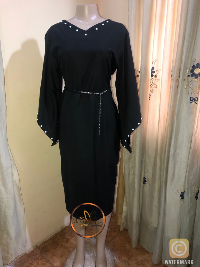 I mainly make female dresses; corporate, casual, native. Everyday I keep saying I’ll learn how to make male wears but I’ve been close friends with procrastination