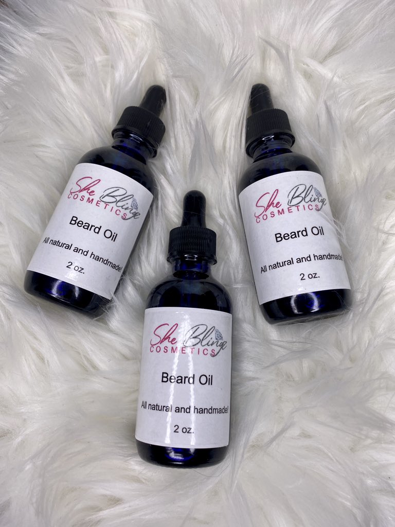 BlingzCosmetics's tweet photo. Gentlemen, 
We now offer beard oil, beard oil is hydrating to the skin and helps tame away. Grow a fuller and thicker beard with our beard oil!
#beardoil #callingallmen #SupportBlackOwnedBusinesses #cosmeticsline #skincare #beardproducts #mensgrooming #beardgang #beardlife https://t.co/ohzBbS0oYr