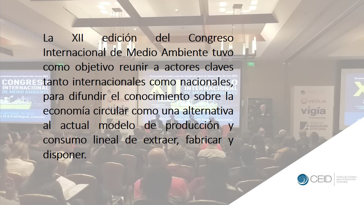 Se aproxima el lanzamiento de las memorias del XII Congreso Internacional de Medio Ambiente.
#economiacircular #desarrollosostenible #MedioAmbiente