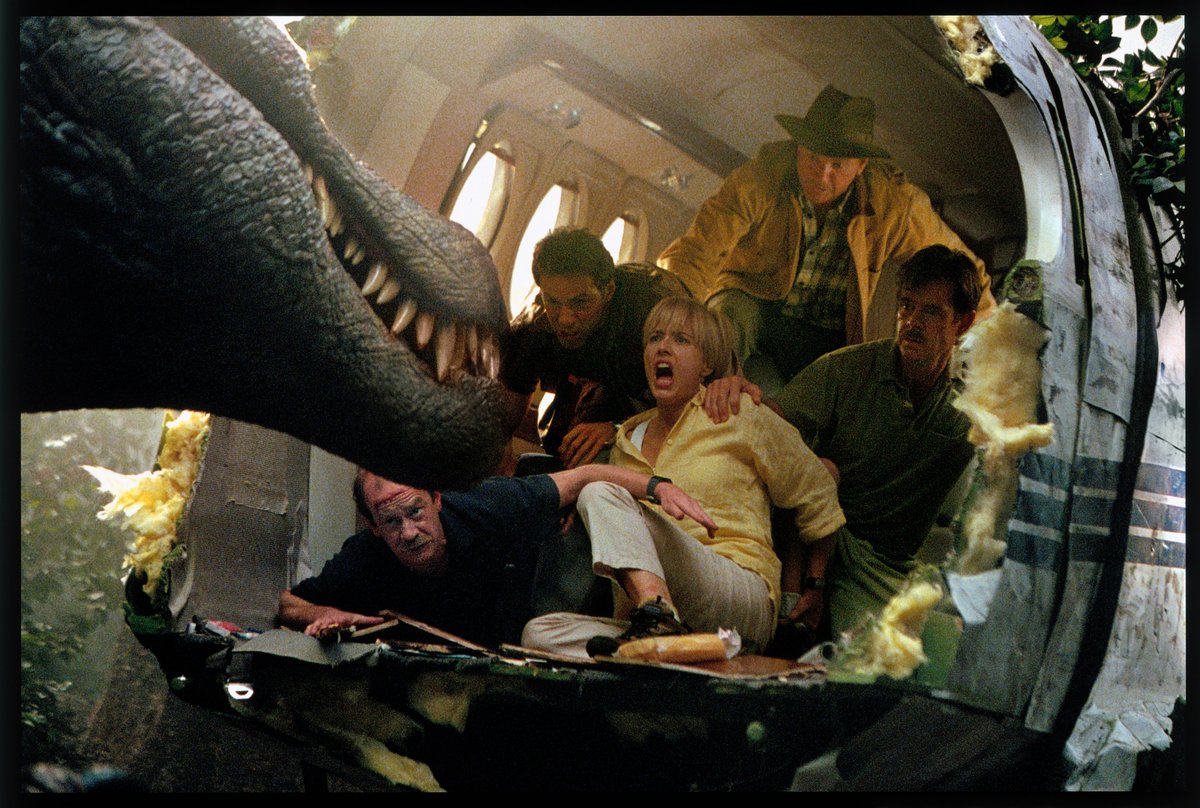 JurassicWorld's tweet photo. On this day 19 years ago Jurassic Park 3 premiered in theaters! https://t.co/EFMuCPltH4