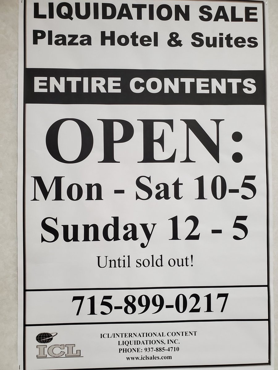 iclsales's tweet photo. Truckload Sale   NOW   The Plaza   Wausau   #wausau         #wisconsin #crazylowprices 
https://t.co/E9taSyG0D1  Check out website HiBid online auction https://t.co/sZIpVrO2UJ