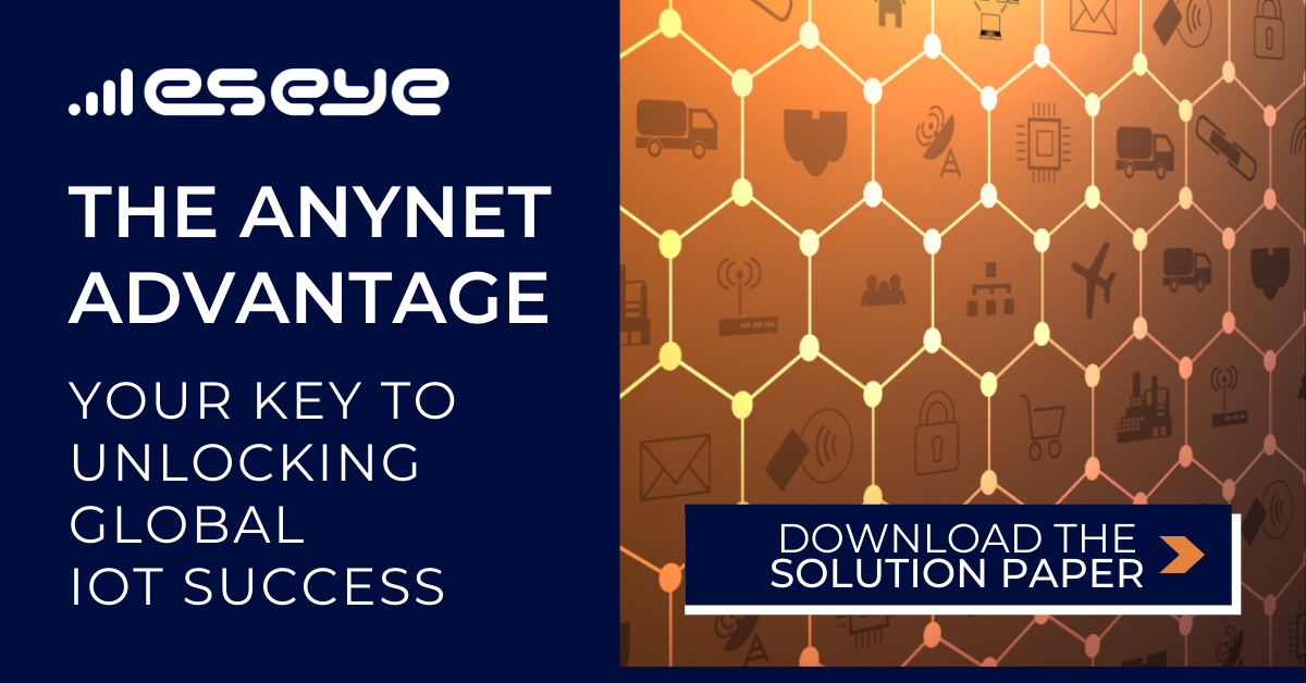 eseyeM2M's tweet photo. It's here. The world’s most advanced GSMA compliant #eUICC SIM with in-built #MultiIMSI switching technology: the AnyNet+ SIM solution. Learn about the promise it holds for global commercial #IoT with near 100% #connectivity - download the solution paper https://t.co/7qW2jcwUVu https://t.co/7AC5U0oK2G