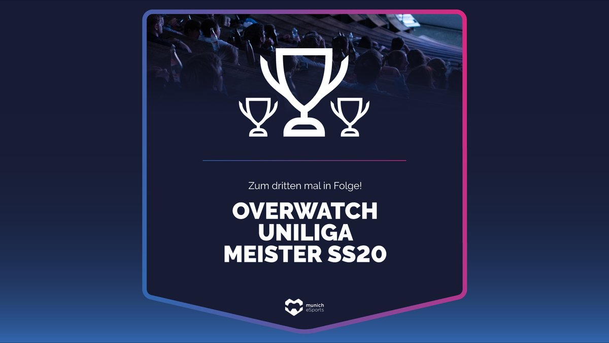 munich_esports's tweet photo. Nach einer Galavorstellung am gestrigen Abend hat es unser #Overwatch Team endgültig in die Geschichtsbücher der @uniligaGG geschafft. GGs auch an @1ECFrankfurt!
@rauanov
@Phteven171
@NineTwelveOW
@DarcoLeaks
@_delta242
@SimonPirsch
@Agy41150106
#ThreeTimer #Legenden https://t.co/Cub9FgvM6d