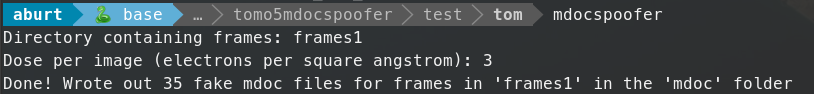 Alister Burt (@alisterburt) on Twitter photo Using Tomo5 for cryo-ET data collection but want to use Warp and M later? mdocspoofer makes fake mdoc files for you so you can plug your data into Warp! Written for <a href="/TDendooven/">TomDendooven</a> github.com/alisterburt/md⦠Using Tomo5 for cryo-ET data collection but want to use Warp and M later? mdocspoofer makes fake mdoc files for you so you can plug your data into Warp! Written for <a href="/TDendooven/">TomDendooven</a> github.com/alisterburt/mdā¦