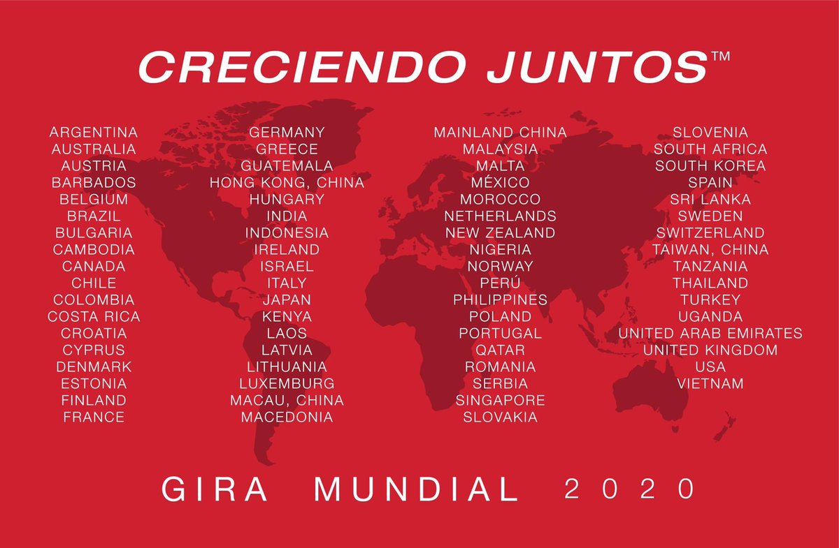 Si te perdiste algún detalle de la Gira Mundial "Avanzando Y Creciendo Juntos" con el Padre del Networking Moderno.

Aquí lo puedes ver 👇
facebook.com/watch/?v=70696…
youtube.com/watch?v=JTI74J…