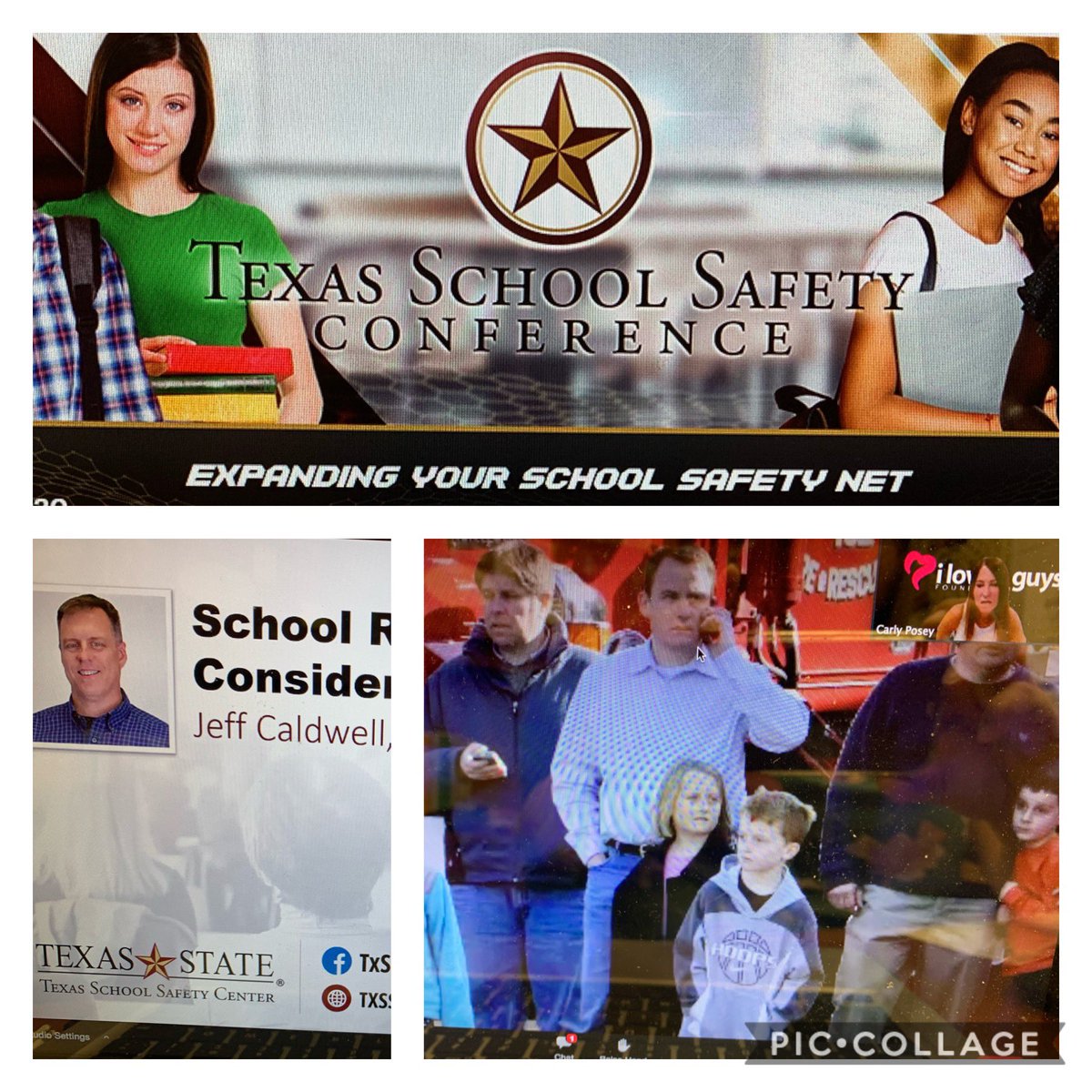 Attending the Texas School Safety Conference virtually. Lots to think about! #TSSconf #TeamSISD