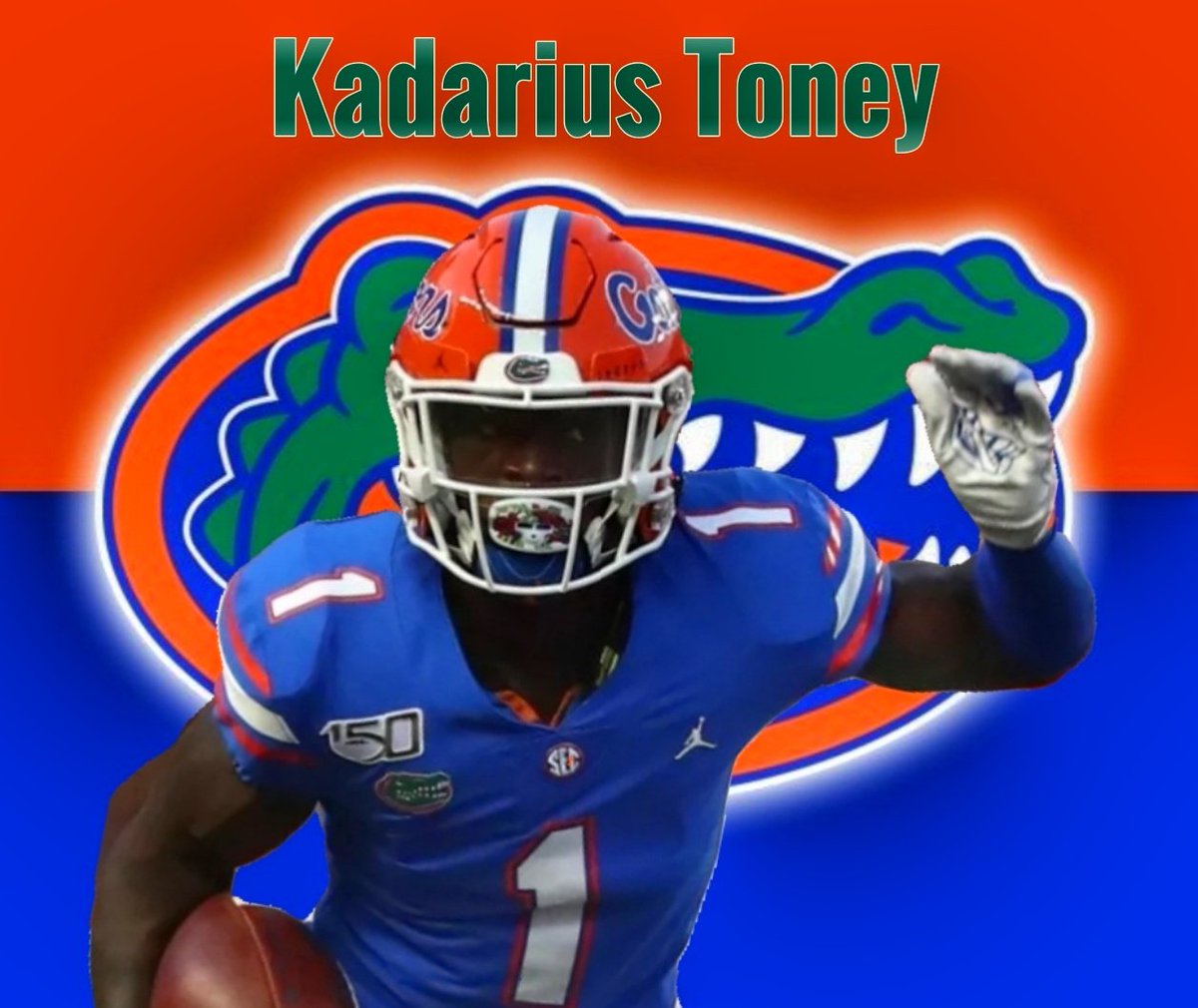 NCAAFNation247's tweet image. Florida Gators Wide Receivers

• The Alpha with #NFL Talent
Trevon Grimes (6'6, 875 career receiving yards)

• The Versatile do it all WR
Kadarius Toney (2 Rec TDs, 1 Rush TD)

• The Next Star
Jacob Copeland (2 Rec TDs as a FR)

• Rising Star
Xzavier Henderson