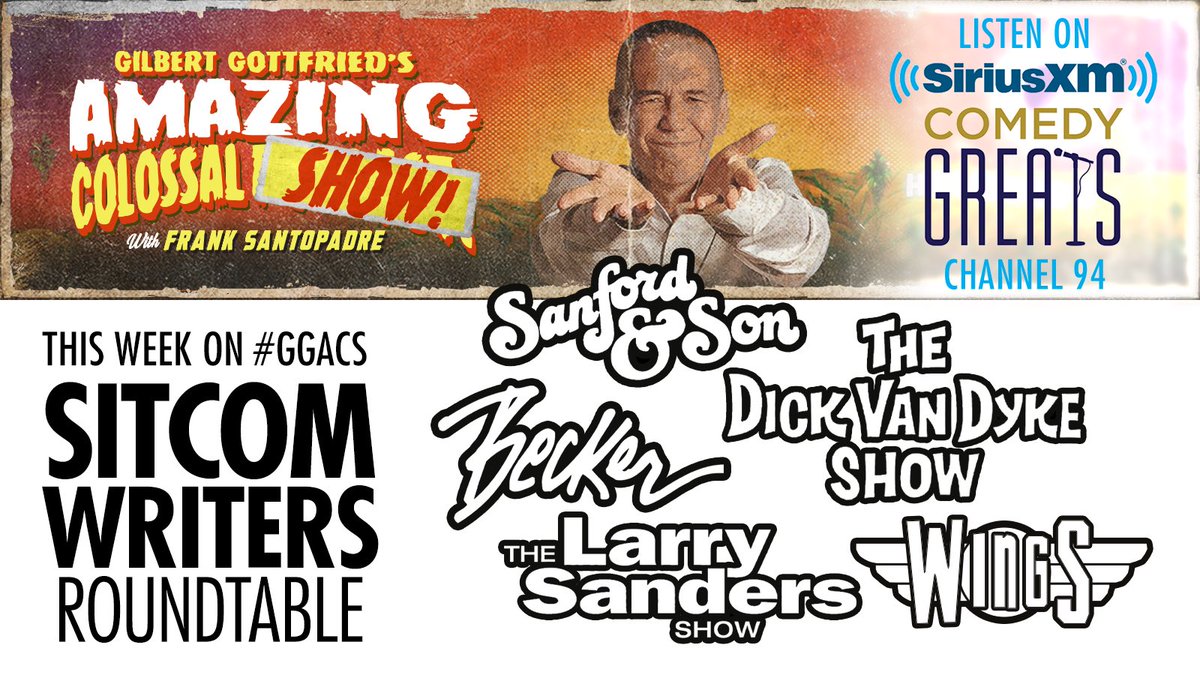 Gilbert Gottfried's Amazing Colossal Show! tweet media