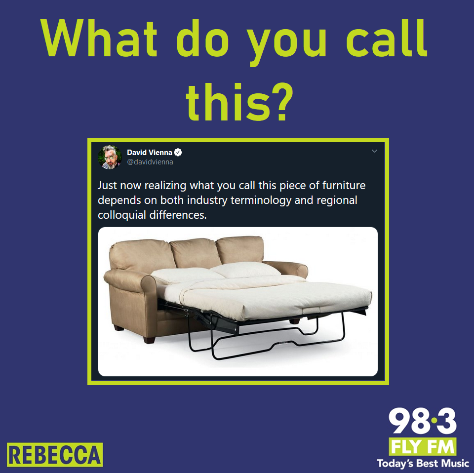 CFLYFM983's tweet photo. Rebecca: It's a Pull Out Couch... right?
#HideABed #PullOutCouch #SofaBed #PullOut #BedChesterfield
#ygk https://t.co/XN1Wistr7k