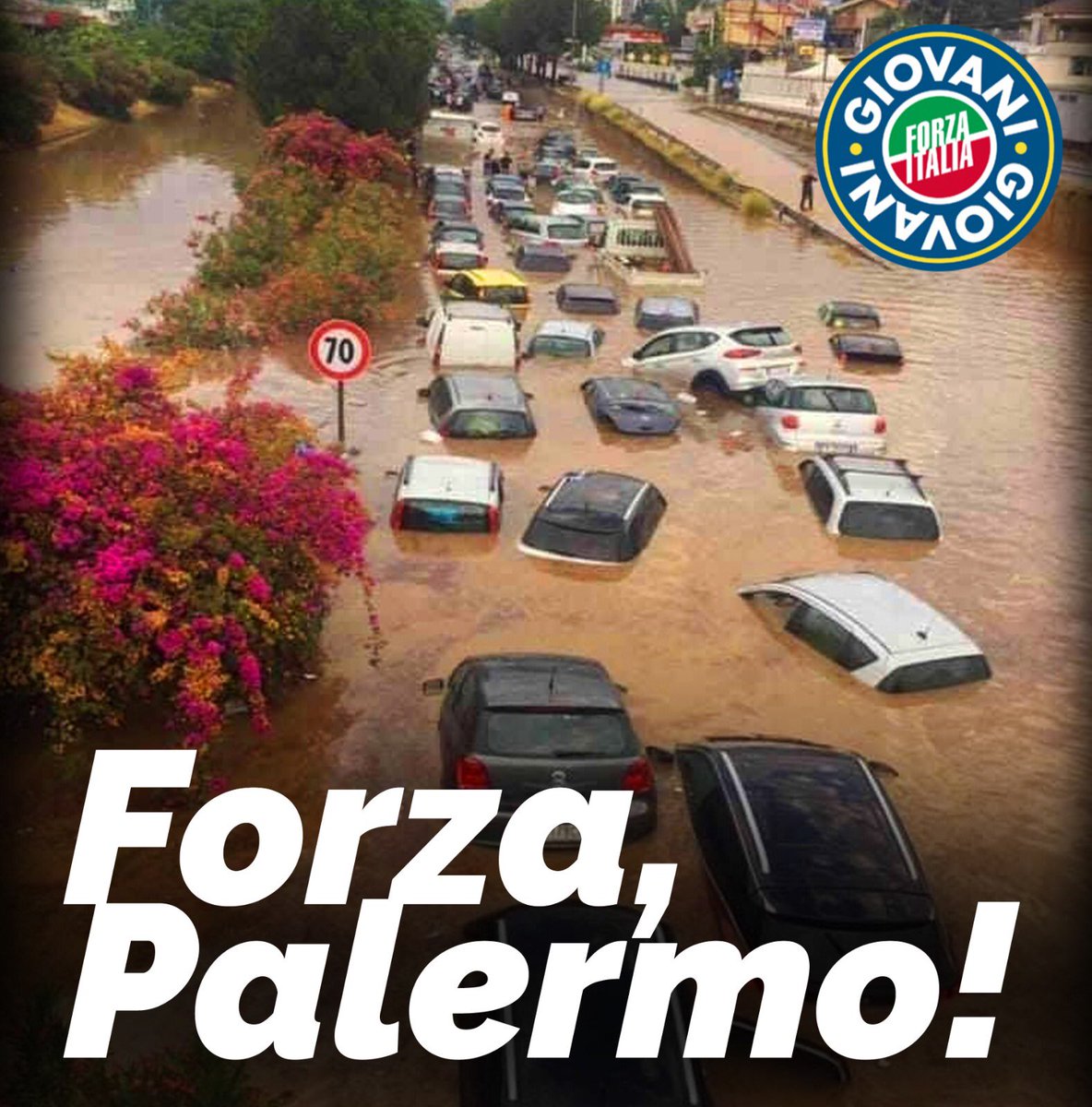 fi_giovani's tweet photo. Immagini che fanno male al cuore. Siamo vicini agli amici siciliani in queste tragiche ore. Forza, #Palermo! https://t.co/pUQ57PmW2D