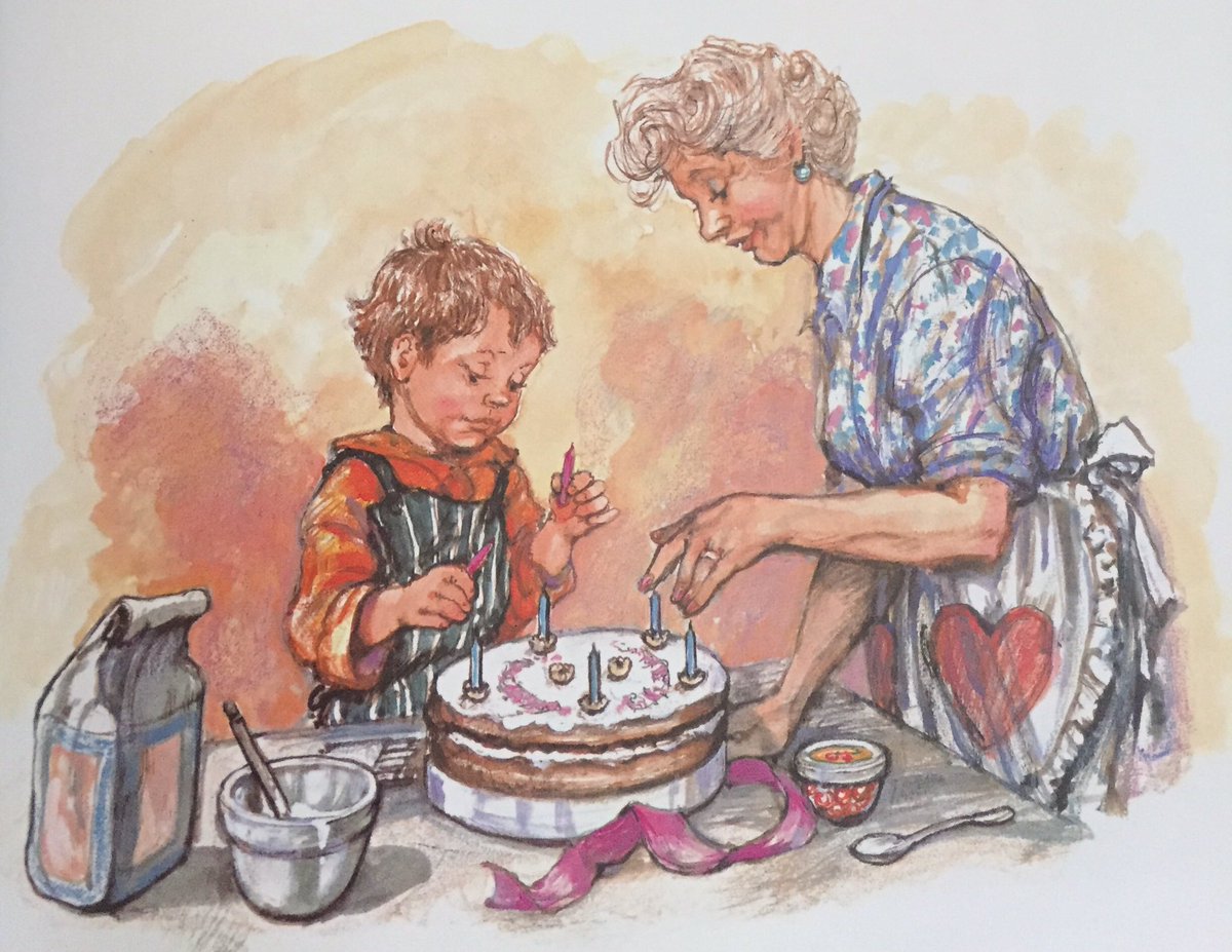 kidslitfest's tweet photo. 'Jean MacNally came over to Alfie's house specially to make the birthday cake in their kitchen.'
Happy Birthday @ShirleyHughes_ from @kidslitfest! Here's hoping Jean's popping round later. 
#AlfieandtheBirthdaySurprise @PuffinBooks https://t.co/hVQj4srYhU