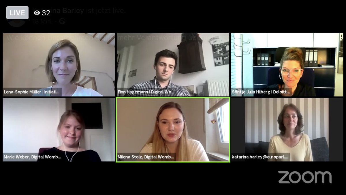 bellEinMagentA's tweet photo. Milena @DigitalWombats berichtet von ihren Erfahrungen zur #DigitalFutureChallenge —sie haben ein Tool entwickelt, um Datenschutz sexy zu machen #DFC2020 #CDR #datablocks https://t.co/koNDUBYjdc