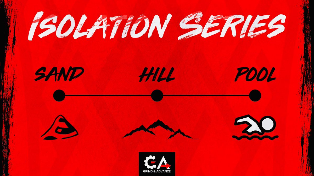 CRob_____'s tweet photo. Isolation Series: 🏝 Sand Edition
✔️ 9:30AM | Thursday, July 16
Enhance Endurance
Footspeed
Agility
Stability
Plyometrics with low impact on joints
Mental Toughness
Resistance Training
@DaeshunRuffin X @RMaxJr10
📸: @nickwenger5
#GrindandAdvance #IsolationSeries https://t.co/L02nfJ89Go