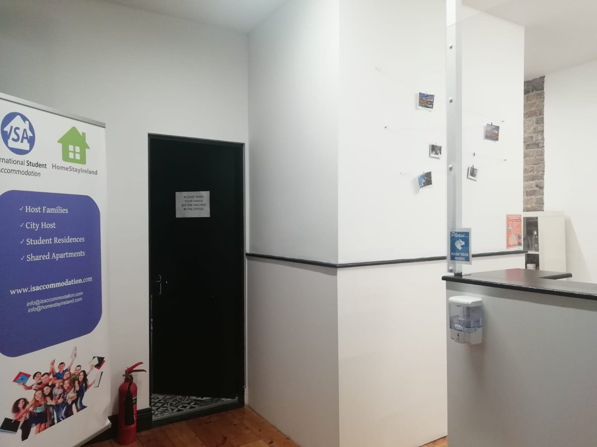 ISADUBLIN's tweet photo. IMPORTANT UPDATE: 
ISA is Happy to inform our Students and Partners that our Office is Now OPEN with reduced staff ☘️🙌

ISA is following HSE safety guidelines, ensuring the protection of our Students and Staff.

#dublin #ireland #studentresidences #StudentAccommodation #erasmus https://t.co/GK6aJH13L3
