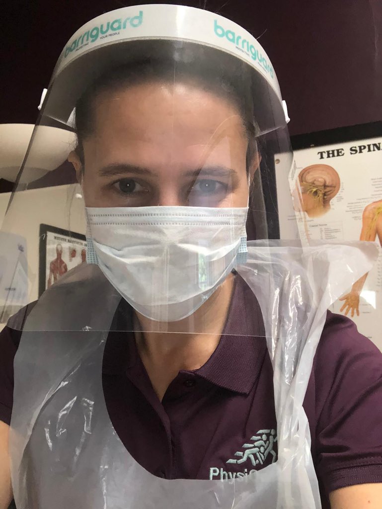 PhysiOptima's tweet photo. Therese is back seeing patients face-to-face! #helping our patients #regainthelifetheylove https://t.co/rndT8DX55U https://t.co/7NlVf0CrRC