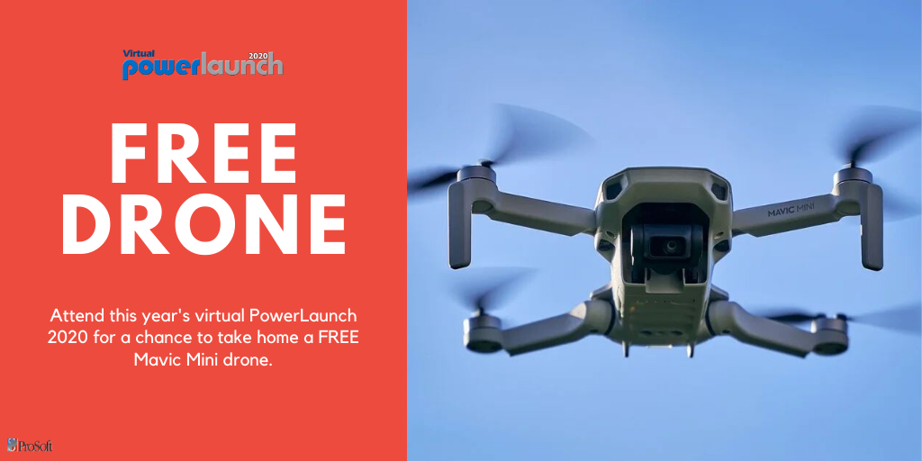 ProSoft_AEC's tweet photo. One of the reasons we love holding #PowerLaunch every year is the giveaways! Get a chance to win a free Mavic Mini #drone when you attend this year's virtual PowerLaunch on August 12.
Register here: https://t.co/X0QeLCLPlD https://t.co/P6TWJ1Ev4H
