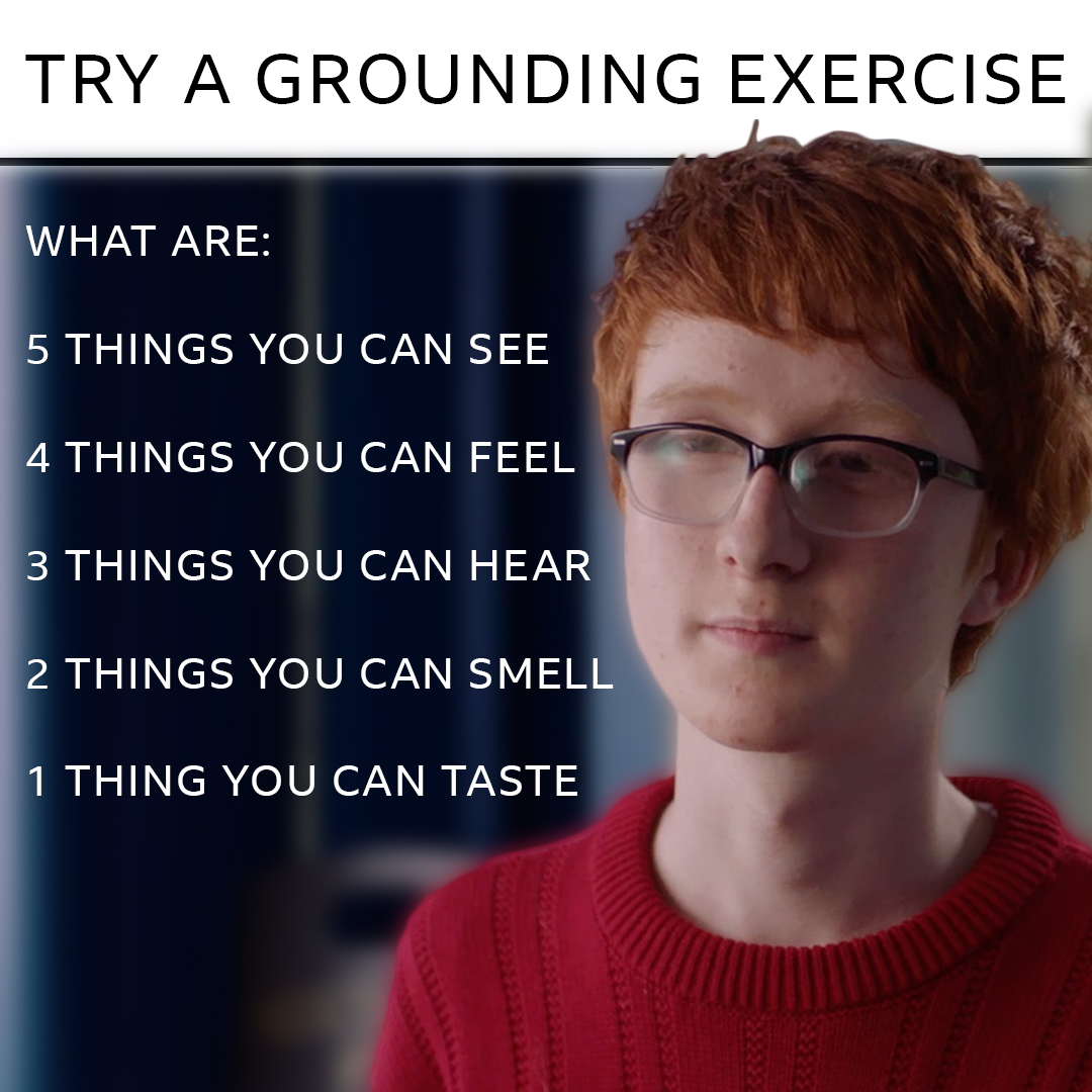 cbbc's tweet photo. Know what to say and do, for yourself and others 💛 #MentalHealth #PanicAttack #GroundingTechnique #MentalHealthFirstAid @JamieJohnsonFC @JonnieKimmins https://t.co/IgcJGwNVhr