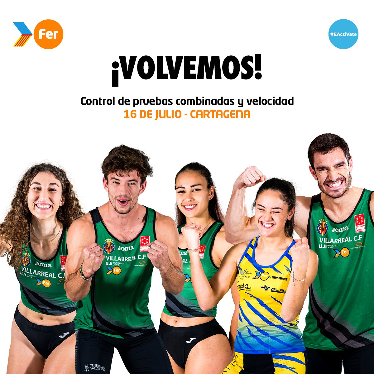 ProyectoFER's tweet image. Hoy volvemos a sentir la pista

Volvemos a las sensaciones, al esfuerzo y a la adrenalina de los campeonatos

VOLVEMOS A COMPETIR #EActíVate #EsPotFER