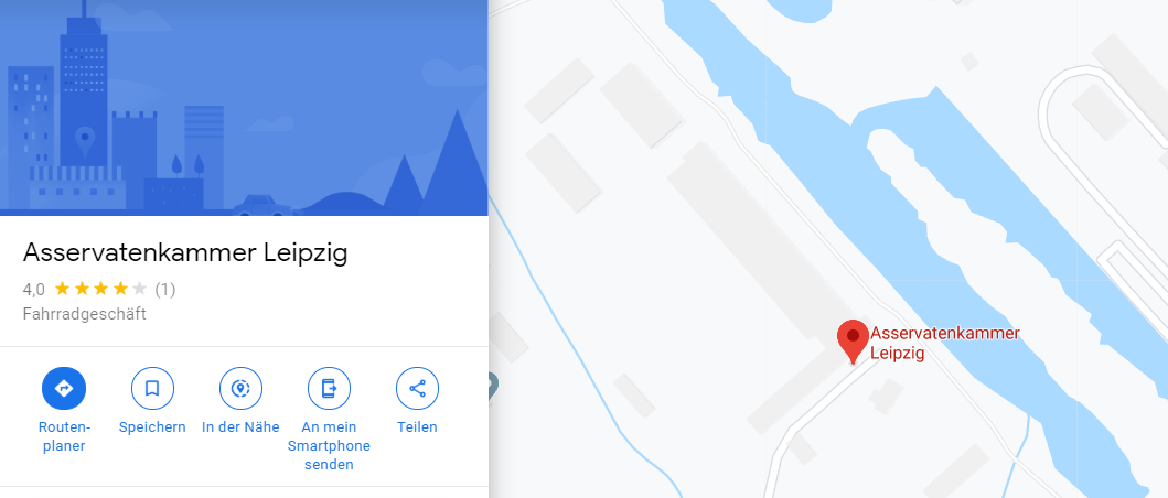 MichaNeuhaus's tweet image. Bei der Polizei Leipzig wird Transparenz groß geschrieben. Die Asservatenkammer ist deswegen auch bei Google Maps als Fahrradladen eingetragen👮‍♂️.
#Fahrradgate
