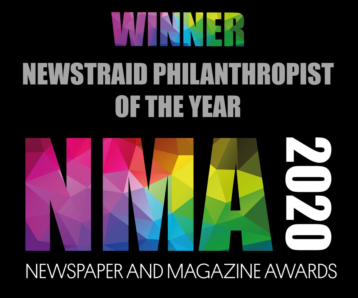 The winner of the NewstrAid Philanthropist of the Year Award is Pass it On! Congratulations @passitonofficia #PassItOn2020 from Connect Group <a href="/SmithsNews/">Smiths News</a> Thanks to our sponsor <a href="/NewstrAid/">NewstrAid</a> #NMA2020WIRED